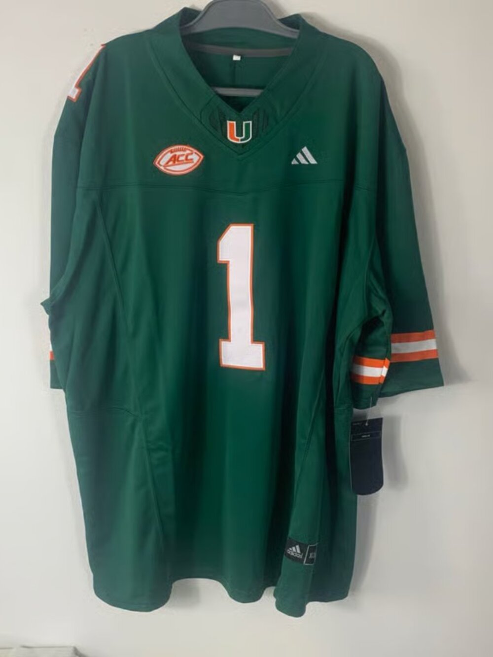 Malachi Toney Green Jersey Vapor Stitched